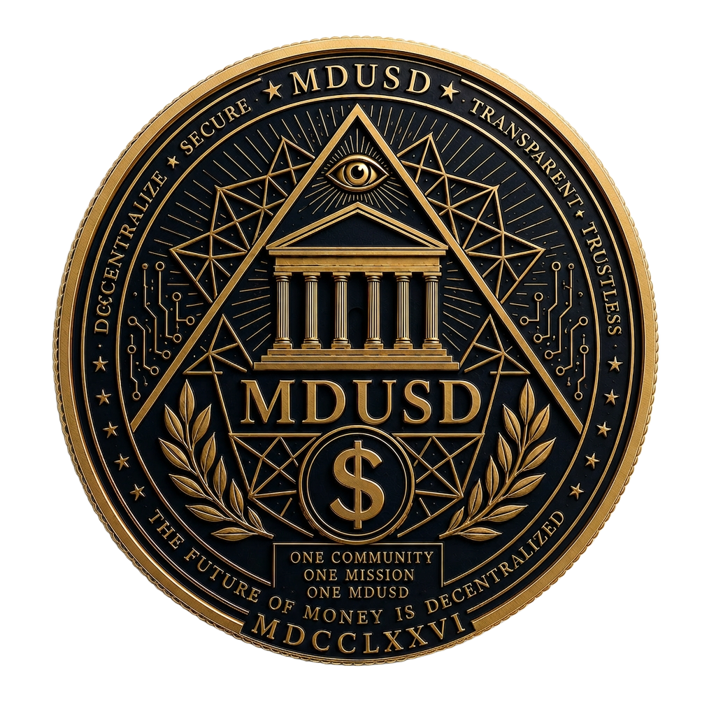 MD USD coin back